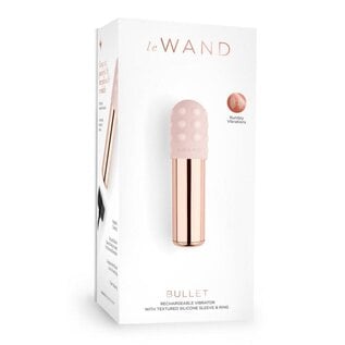 LE WAND LE WAND BULLET TEXTURED ROSE GOLD