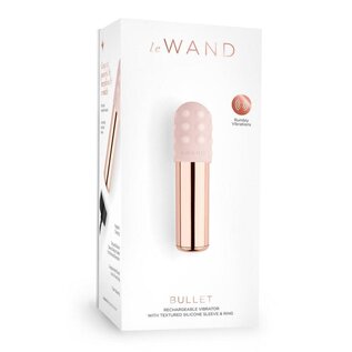 LE WAND LE WAND CHROME TEXTURED BULLET