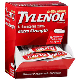 TYLENOL TYLENOL EXTRA STRENGTH CAPLETS