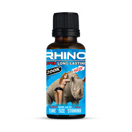 RHINO RHINO SUPER LONG LASTING SHOTS 200K