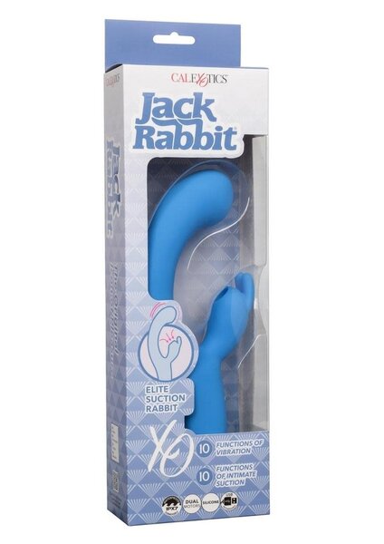 CALEX JACK RABBIT ELITE SUCTION VIBE BLUE