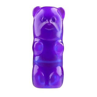 ROCK CANDY BULLET GUMMY BEAR PURPLE