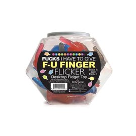 LITTLE GENIE FINGER FLICKS MIDDLE FINGER FU VARIOUS COLORS