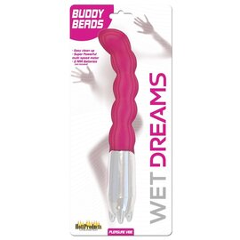 HOTT PRODUCTS WET DREAMS BUDDY BEADED VIBE PINK