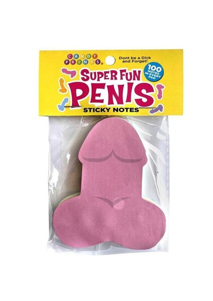 LITTLE GENIE STICY NOTES SUPER FUN PENIS