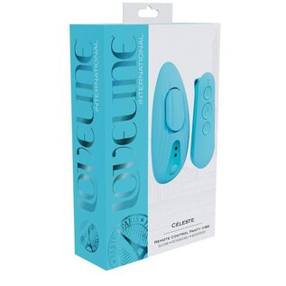 SHOTS LOVELINE PANTY VIBE CELESTE W/REMOTE BLUE