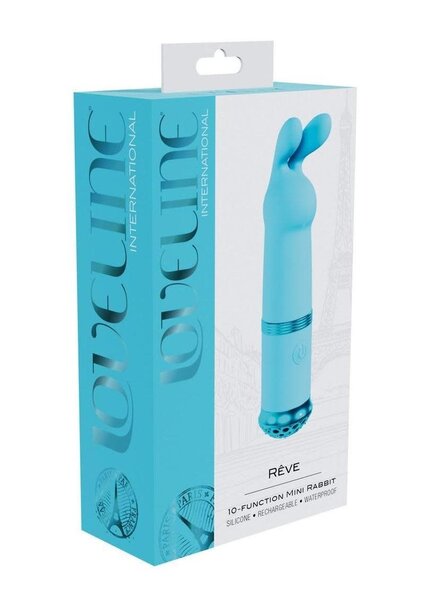 SHOTS LOVELINE RABBIT VIBE REVE MINI BLUE