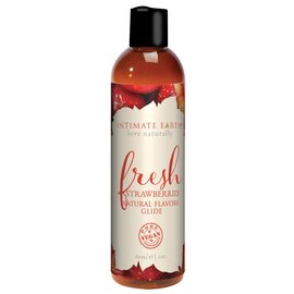 INTIMATE EARTH IE FRESH STRAWBERRIES NATURAL GLIDE 2 OZ