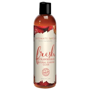 INTIMATE EARTH IE FRESH STRAWBERRIES NATURAL GLIDE 2 OZ