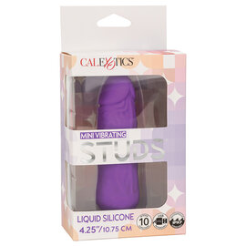 CALIFORNIA EXOTICS MINI VIBRATING STUDS  PURPLE