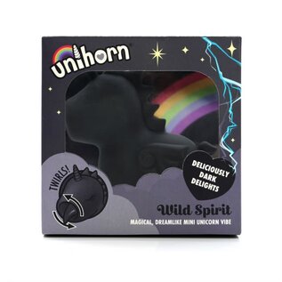 CREATIVE CONCEPTS UNIHORN  WILD SPIRIT BLACK