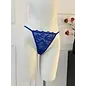 "O" HEAVENS "O" HEAVENS JENNA TEDDY GARTER SET BLUE