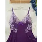 "O" HEAVENS "O" HEAVENS JILL BABYDOLL W/THONG PURPLE