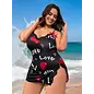 "O" HEAVENS LOVE NIGHTIE BLACK
