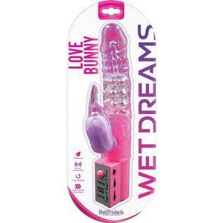 HOTT PRODUCTS RABBIT WET DREAMS LOVE BUNNY MAGENTA