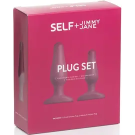 JIMMYJANE ANAL PLUG 2 PC SET PINK