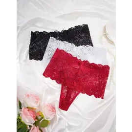 "O" HEAVENS HIGH WAIST LACE PANTY VARIOUS