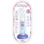 HOTT PRODUCTS DILDO DIRTY TALK HORNY BITCH 8" MULTICOLOR