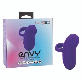 CALIFORNIA EXOTICS ENVY ROLLING BALL MASSAGER PURPLE