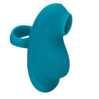 CALIFORNIA EXOTICS ENVY HANDHELD SUCTION MASSAGER TEAL