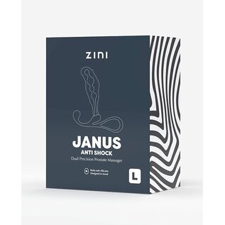 ZINI ZINI JANUS PROSTATE MASSAGER AFTERSHOCK BLACK LARGE