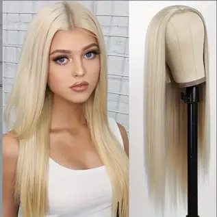 "O" HEAVENS WIG BLONDE STRAIGHT LONG 28"