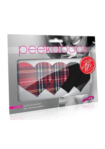 PEEKABOO PASTIES DOUBLE PACK VARIOUS STYLES