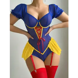 "O" HEAVENS "OH" SEXY SNOW WHITE PRINCESS COSTUME