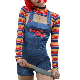 "O" HEAVENS "O" HEAVENS WANNA PLAY CHUCKY COSTUME
