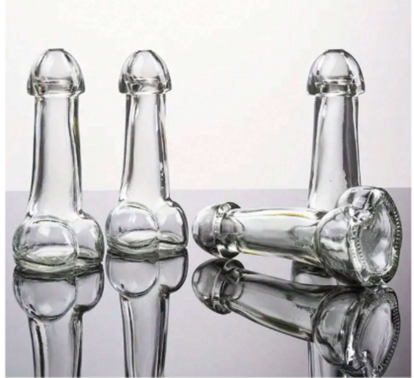 "O" HEAVENS SHOT GLASS PENIS