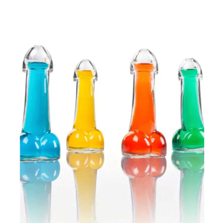 "O" HEAVENS "OH" SHOT GLASS PENIS