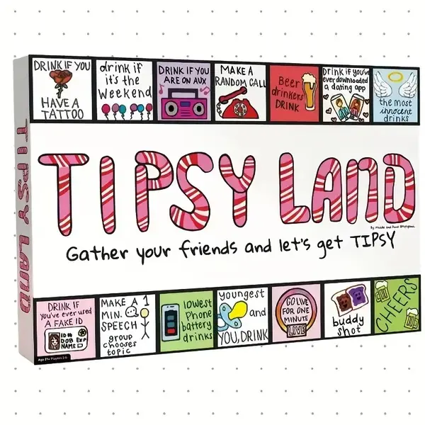 "O" HEAVENS PARTY GAME TIPSY LAND