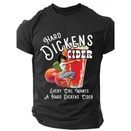 "O" HEAVENS T SHIRT HARD DICKENS CIDER