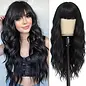 "OH" WIG BLACK WAVY LONG