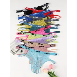 "OH" CROTCHLESS PANTY LOVE VARIOUS