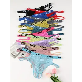 "OH" CROTCHLESS PANTY LOVE VARIOUS