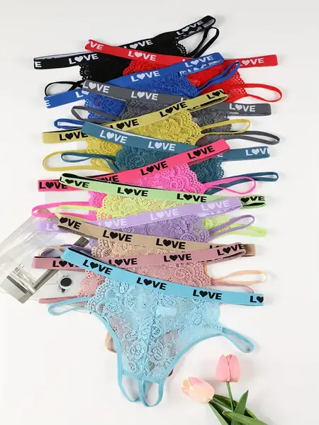 "O" HEAVENS CROTCHLESS PANTY LOVE VARIOUS
