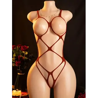 "O" HEAVENS "O" HEAVENS STRETCH BODYSUIT ONESIZE
