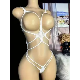 "O" HEAVENS "O" HEAVENS STRETCH BODYSUIT ONESIZE