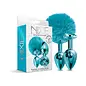 GLOBAL NOVELTIES NIXIE POM POM & JEWEL METAL BUTT PLUG SET