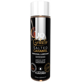 SYSTEM JO JO GELATO SALTED CARAMEL WATER BASED LUBE 4 OZ