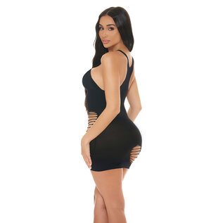 PINK LIPSTICK PINK LIPSTICK DRESS HEART RATE BLACK O/S