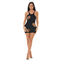 PINK LIPSTICK PINK LIPSTICK DRESS HEART RATE BLACK O/S