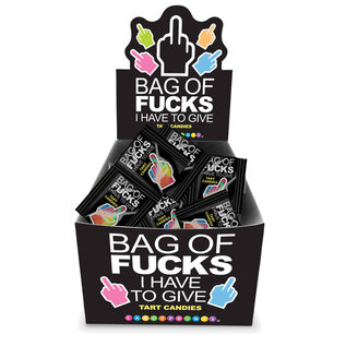 LITTLE GENIE BAG OF FUCKS FINGER TARTS CANDY