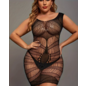 "OH" DRESS STRETCH FIT BLACK O/S