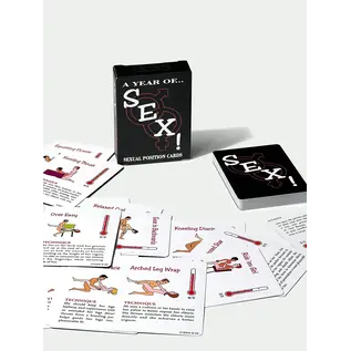 KHEPER GAMES "O" HEAVENS CARD GAME A YEAR OF SEX