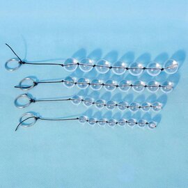 "O" HEAVENS "OH" GLASS ANAL BEADS