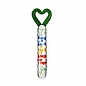 "OH" GLASS DILDO ANAL STIMULATOR MULTI COLOR
