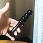 "O" HEAVENS "O" HEAVENS GLASS ANAL PLUG BLACK