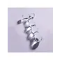 "O" HEAVENS ANAL PLUG GLASS BEADED T-BAR